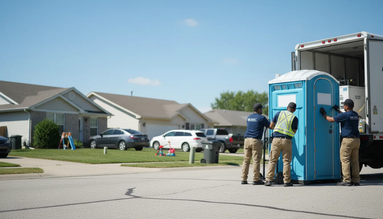Standard Porta Potty Rentals in Sandoval, IL near me